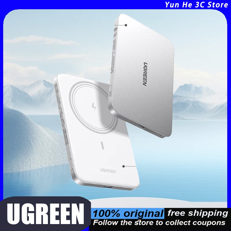 Power Bank Slim - UGREEN Magnetic Power Bank Ultra-Slim and