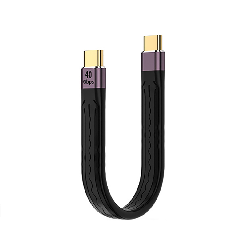 Power Bank Slim - Portable Type-C USB4 40Gbps Data Cable