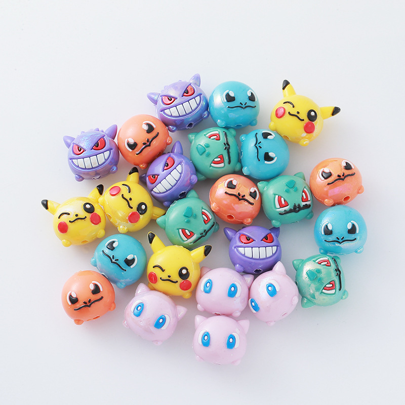 12pcs Pokémon Bead DIY Mobile  - Phone Accessories Crochet 评论和价格