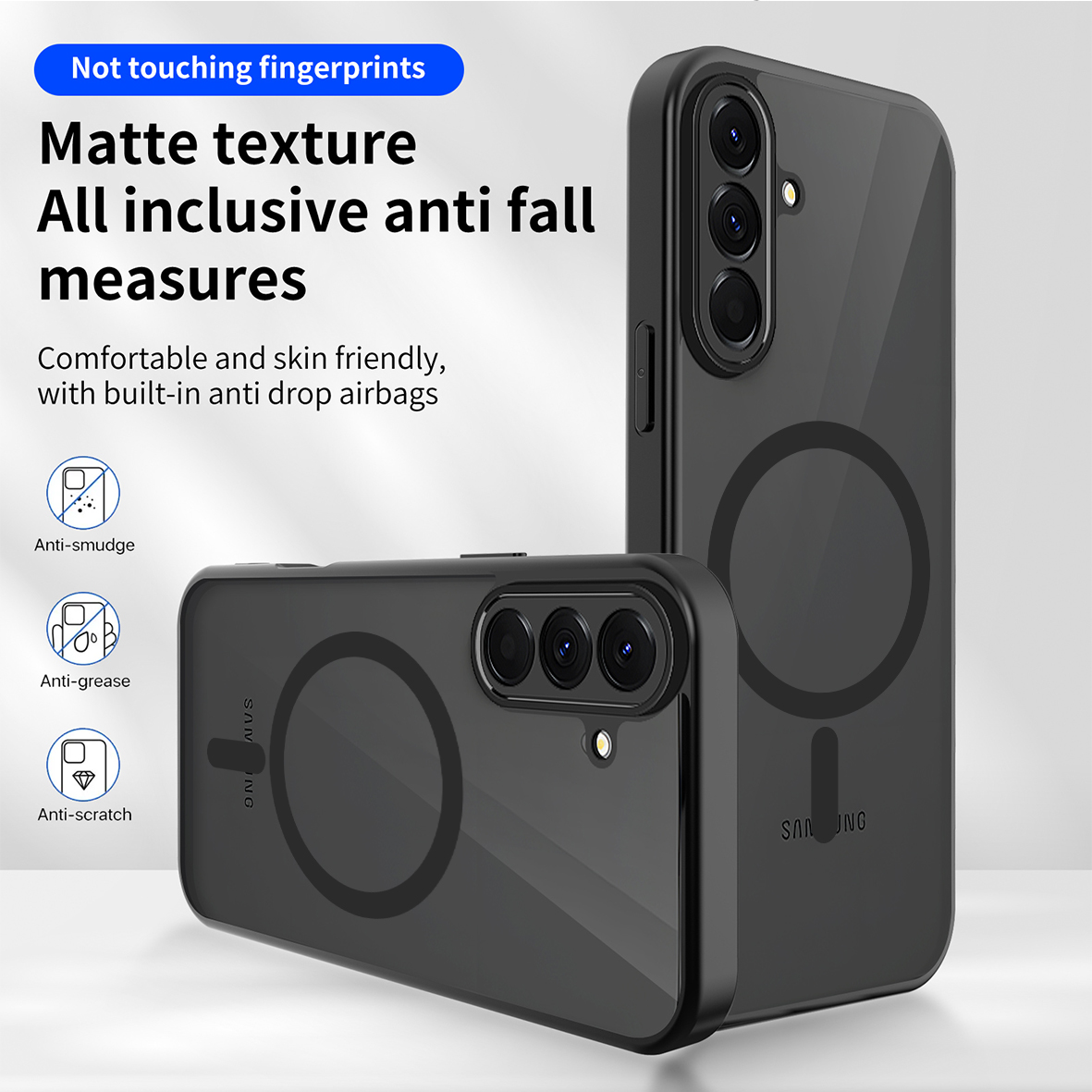 Matte Phone Case for Samsung G - Phone Accessories Online Store 评论和价格