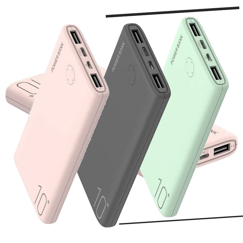 10000mAh Ultra Slim Portable C - Power Bank Slim 评论和价格