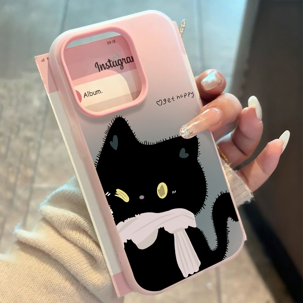 INS Couple Black White Cat Can - Xiaomi Phone Accessories 评论和价格