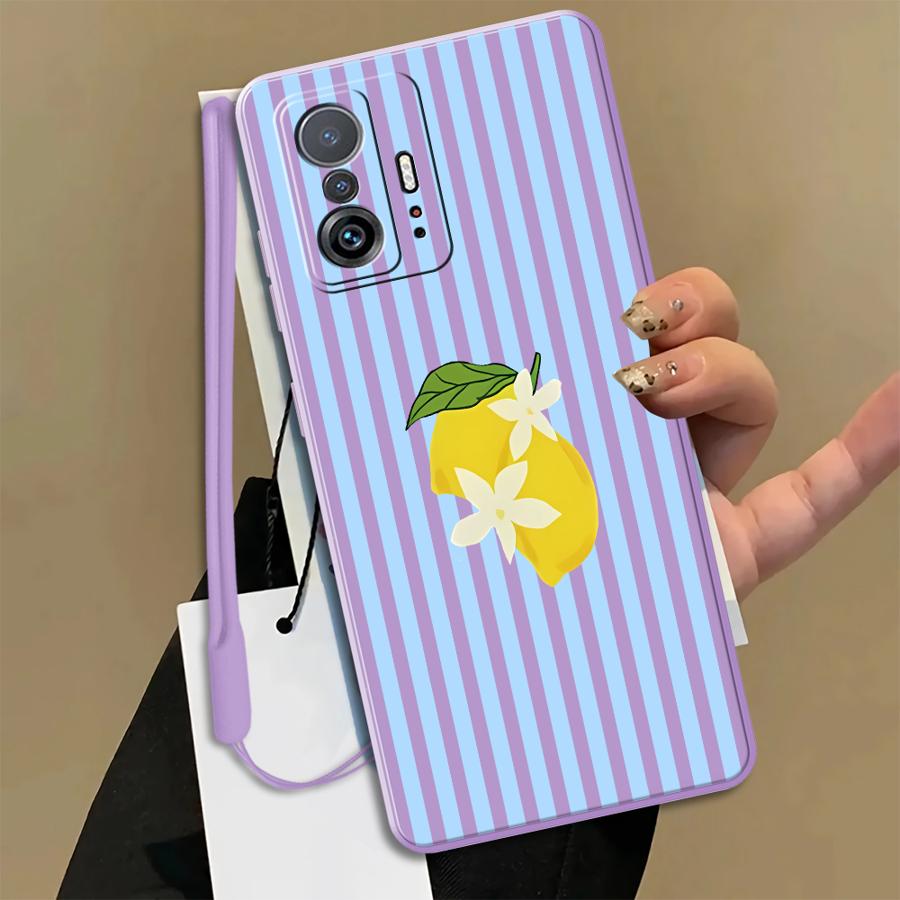 Lemon Cool Stripe Pattern Case - Xiaomi Phone Accessories 评论和价格
