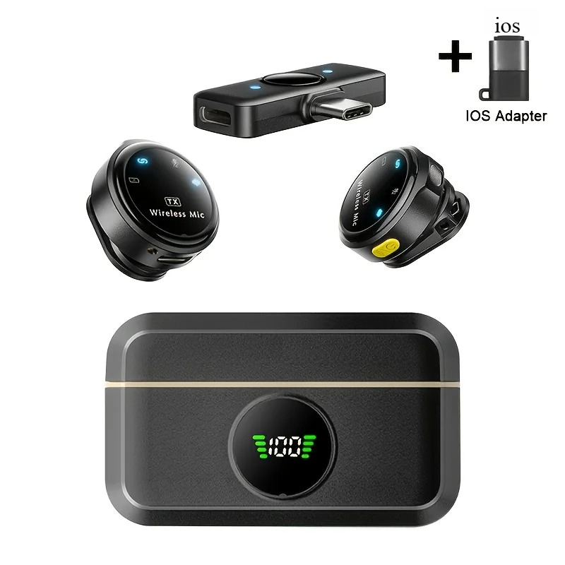 Wireless Lavalier Microphone f - Type C Adapter 评论和价格