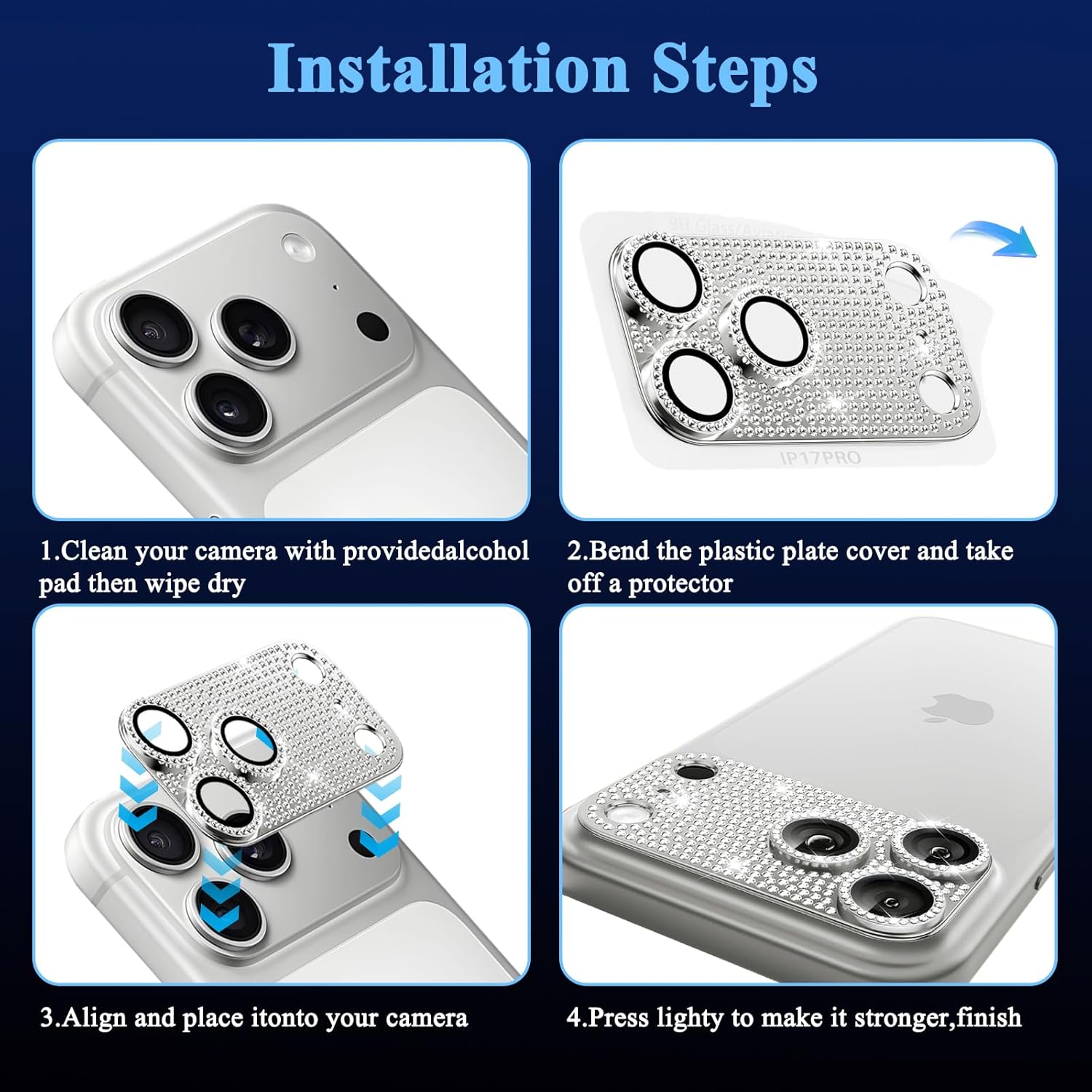 Glitter Diamond Camera Lens Pr - Phone Accessories Design 评论和价格