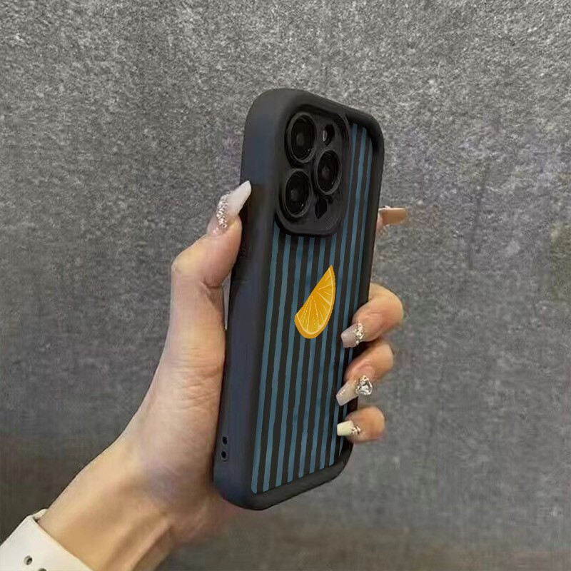 Striped Lemon Slice Pattern Ph - Xiaomi Phone Accessories 评论和价格