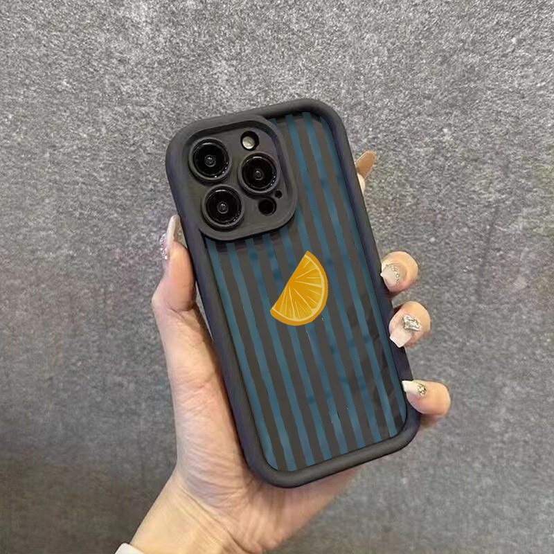 Striped Lemon Slice Pattern Ph - Xiaomi Phone Accessories 评论和价格