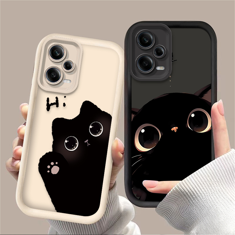Lovely Big Eyed Cat Phone Case - Xiaomi Phone Accessories 评论和价格