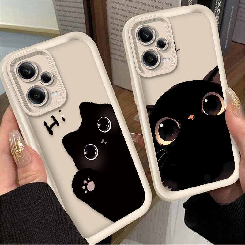 Lovely Big Eyed Cat Phone Case - Xiaomi Phone Accessories 评论和价格
