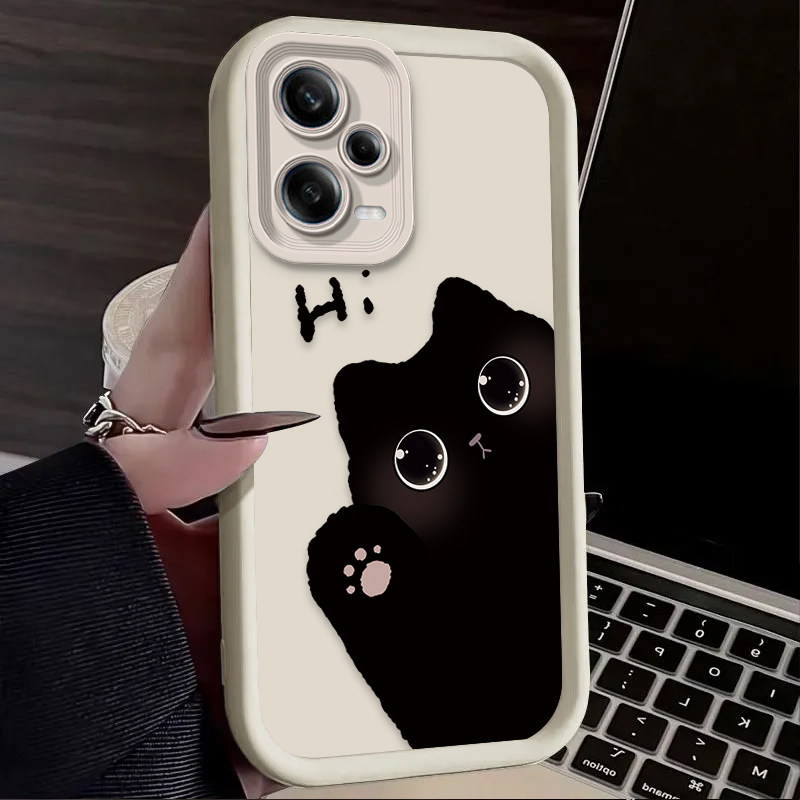 Lovely Big Eyed Cat Phone Case - Xiaomi Phone Accessories 评论和价格