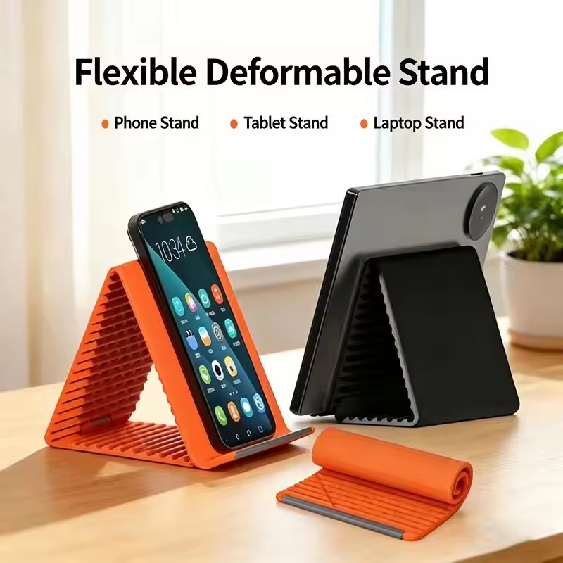 Lazy Portable Phone Stand Sili - Phone Accessories Crochet 评论和价格
