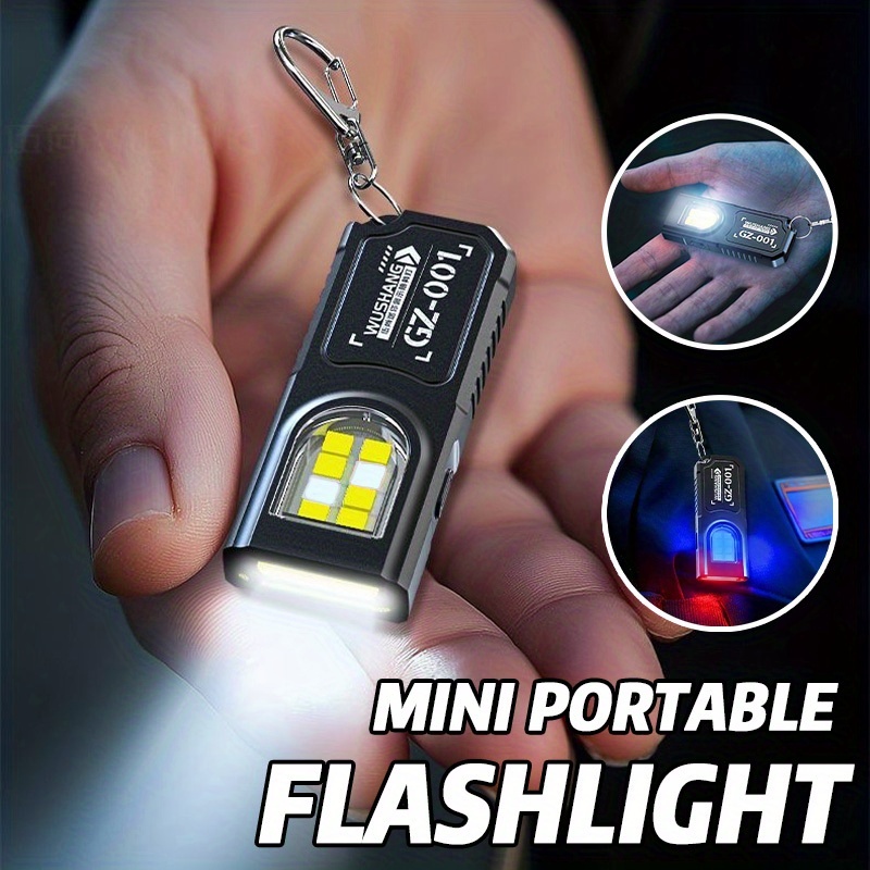 Powerful Mini COB LED Keychain - Type C Adapter 评论和价格