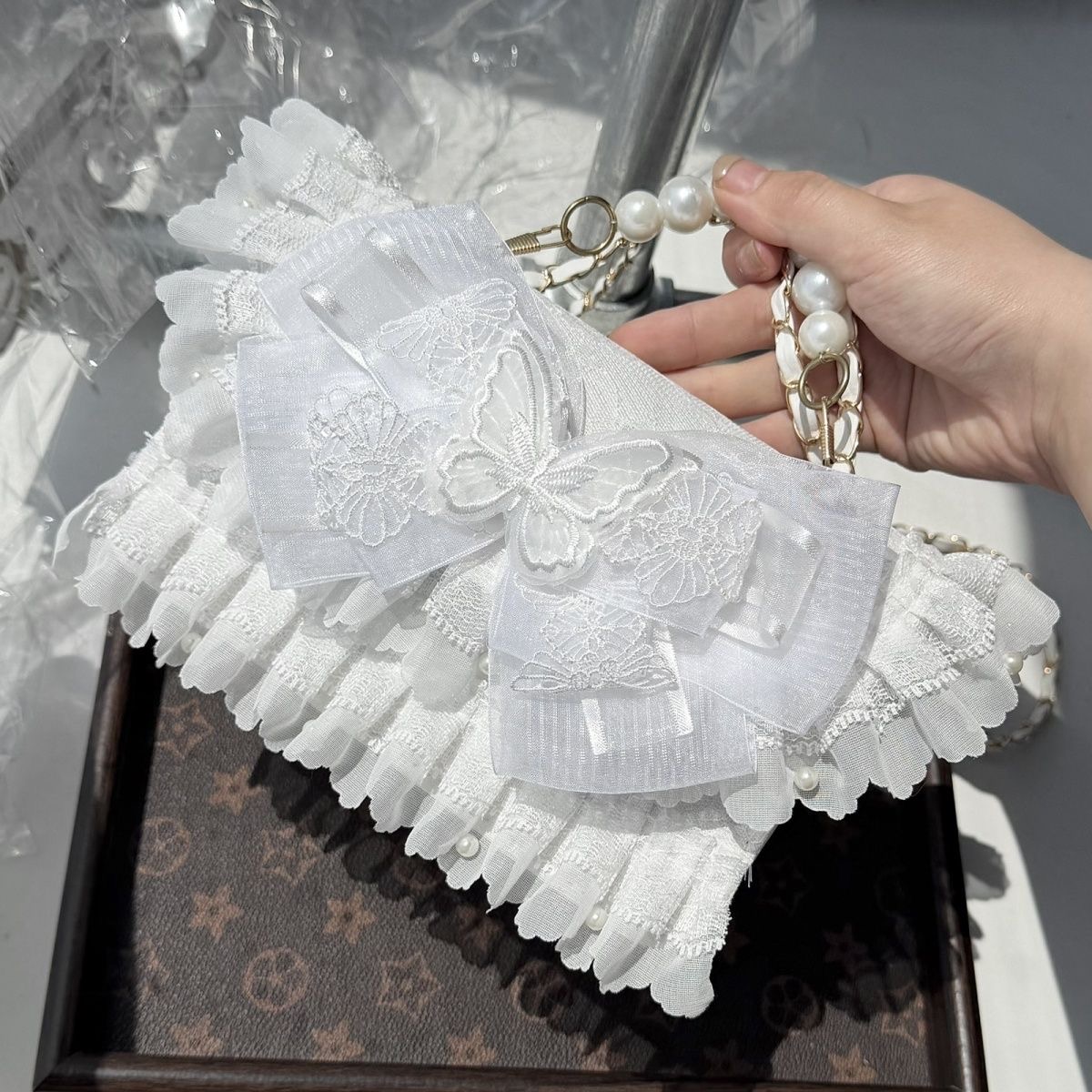 White Lolita Cross Body Bags Y - Phone Accessories Design 评论和价格