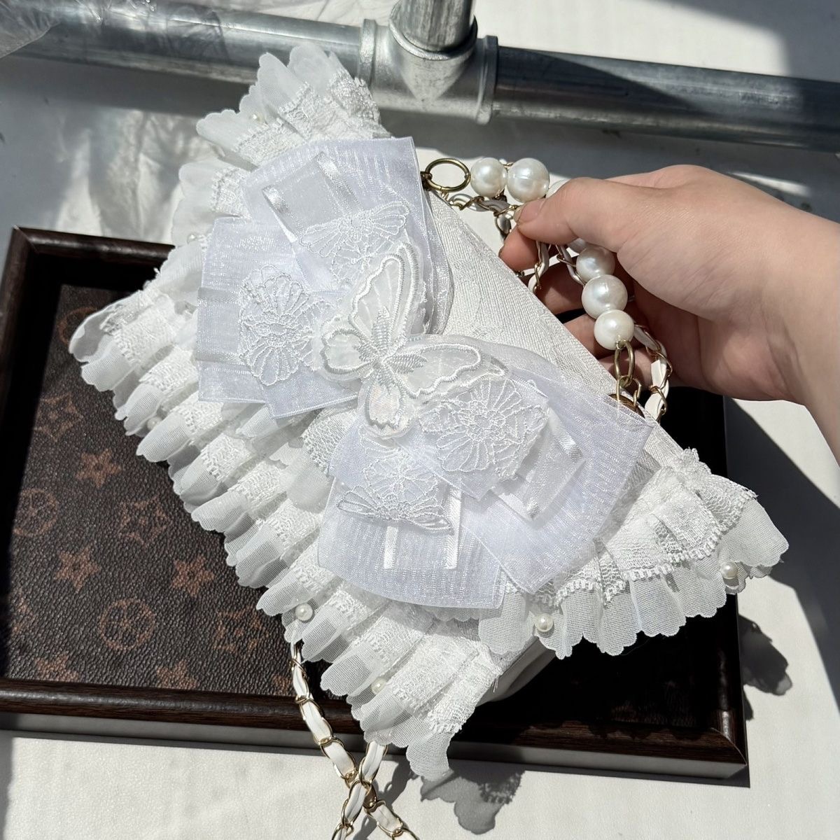 White Lolita Cross Body Bags Y - Phone Accessories Design 评论和价格