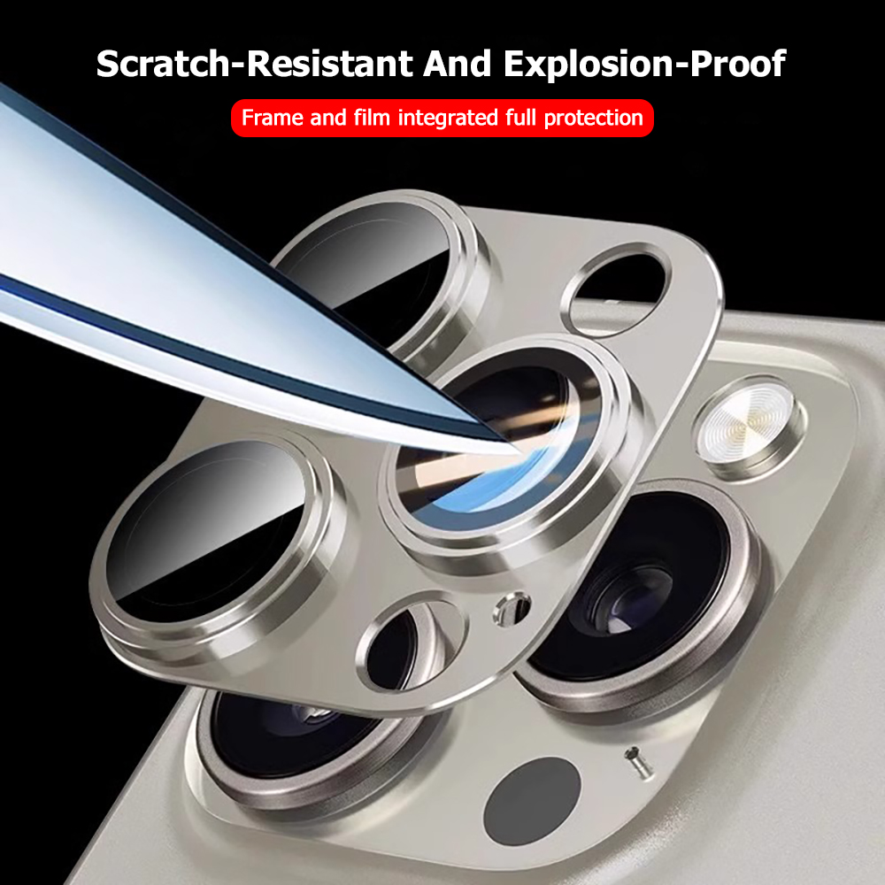 Metal Tempered Glass Cover Cam - Phone Accessories Design 评论和价格