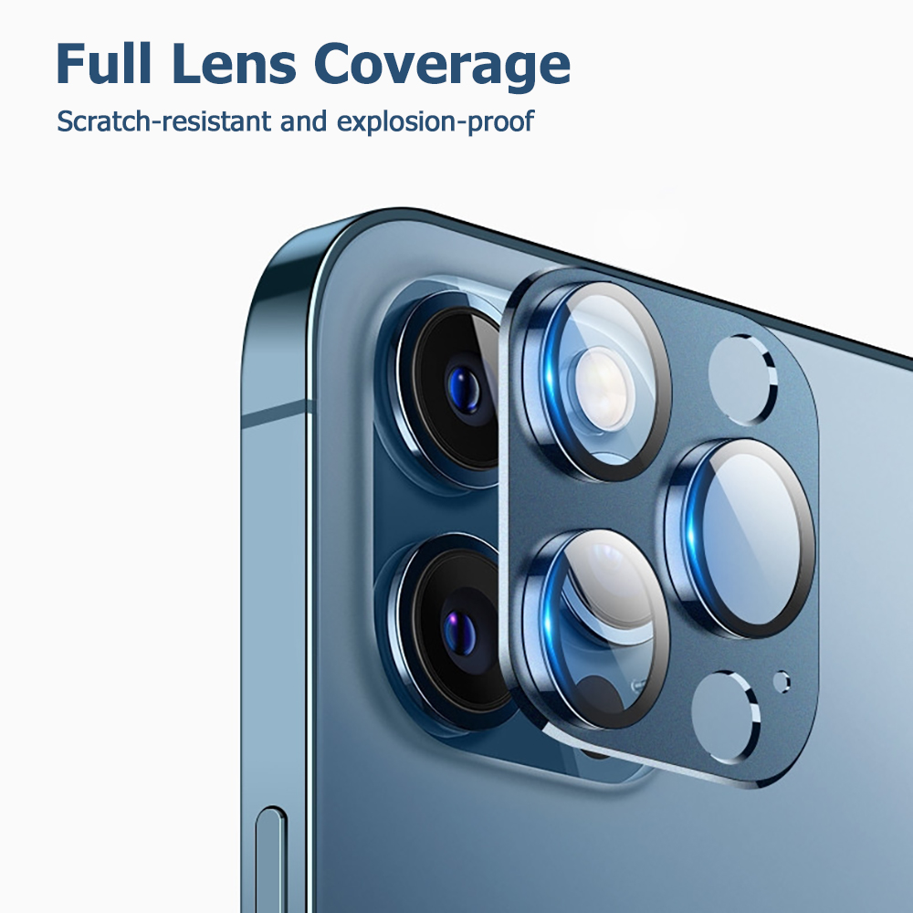 Metal Tempered Glass Cover Cam - Phone Accessories Design 评论和价格