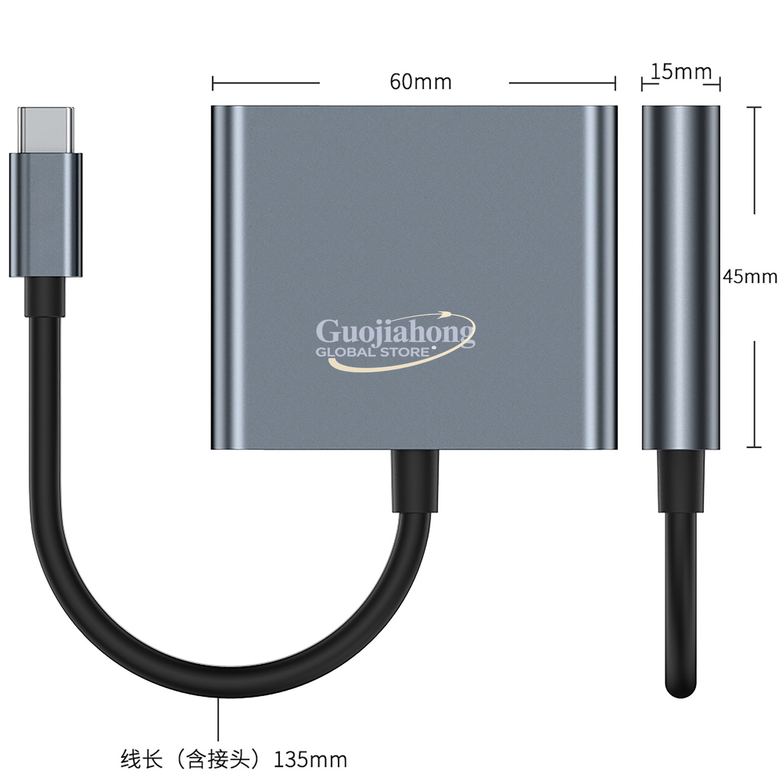 Cross-border usb-c to hd three - Usb C Hub 评论和价格