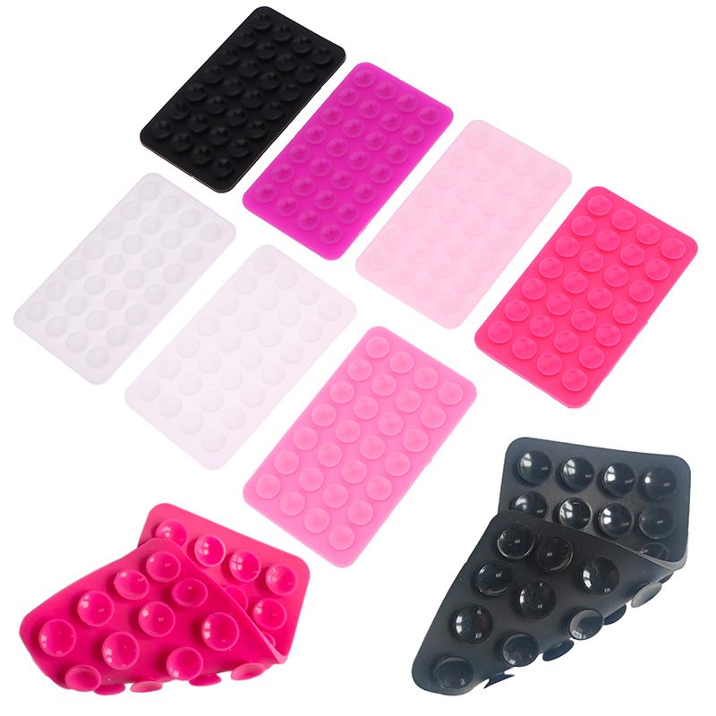 1PC Double Sided Silicone Suct - Phone Accessories Crochet 评论和价格