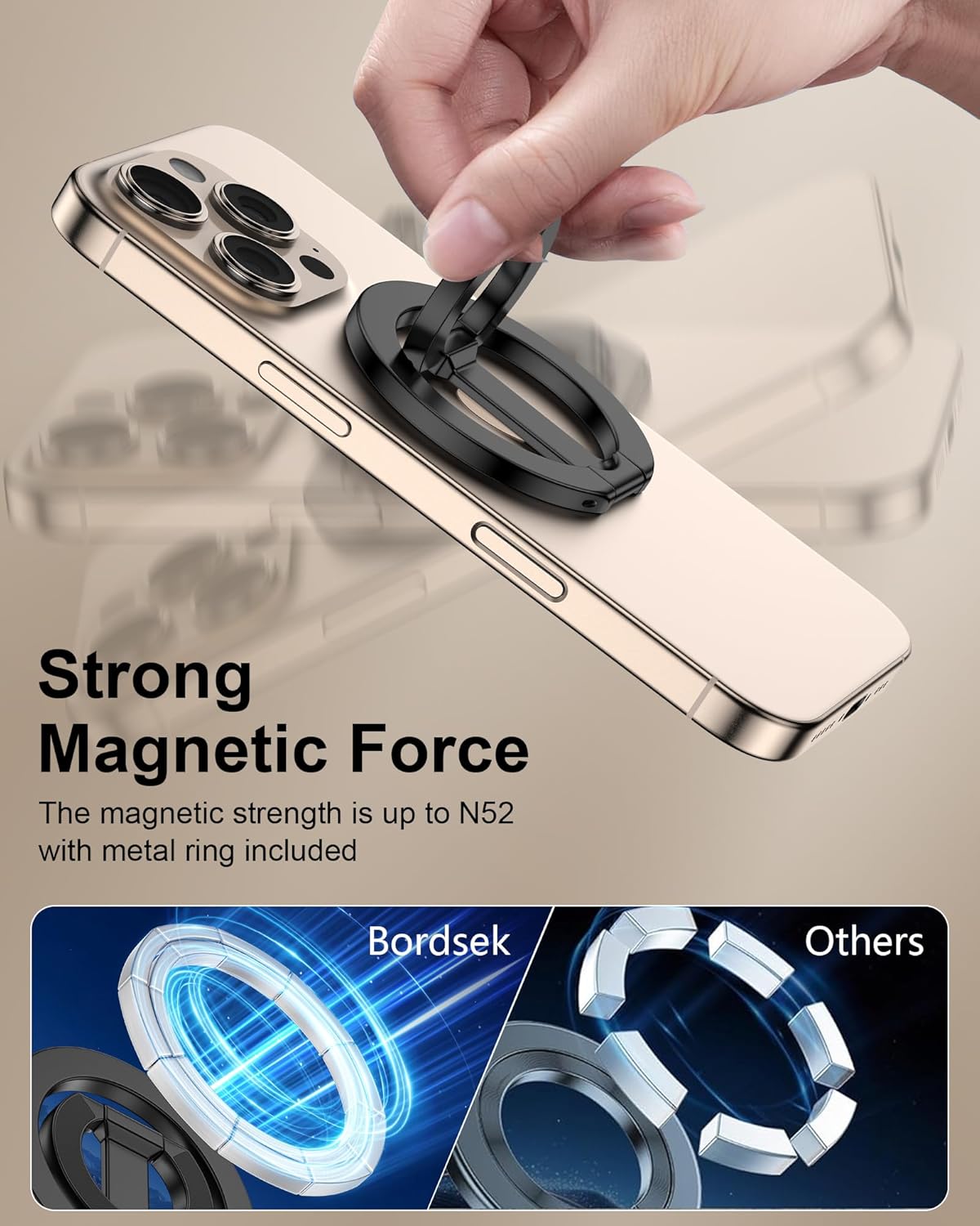 Phone Grip Holder Stand Dual-S - Phone Accessories Website 评论和价格