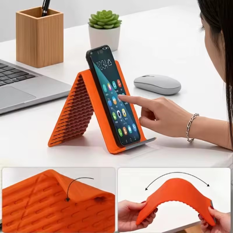Lazy Portable Phone Stand Sili - Phone Accessories Crochet 评论和价格